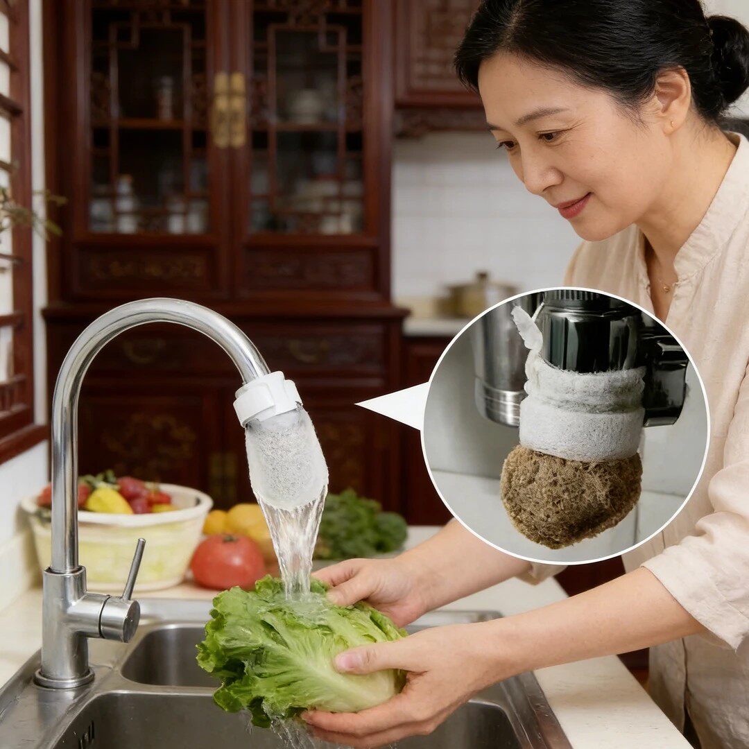 水龙头过滤棉防溅过滤自来水井水山泉水泥沙铁锈水垢杂质加厚通用