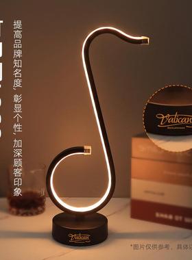 led充电酒吧台灯创意个性复古怀旧音乐餐厅氛围清吧调光装饰桌灯