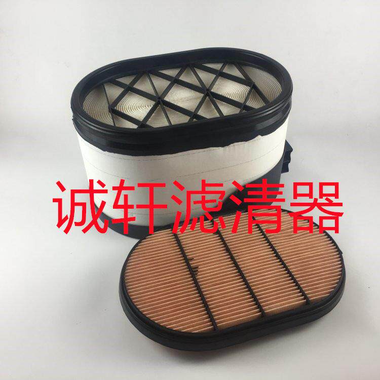 工程机械设备配件发动机蜂窝空气滤芯滤清器过滤器P608667滤芯