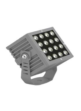 厂家直供新款led方形投光灯24w36w户外防水投光泛光灯射树灯