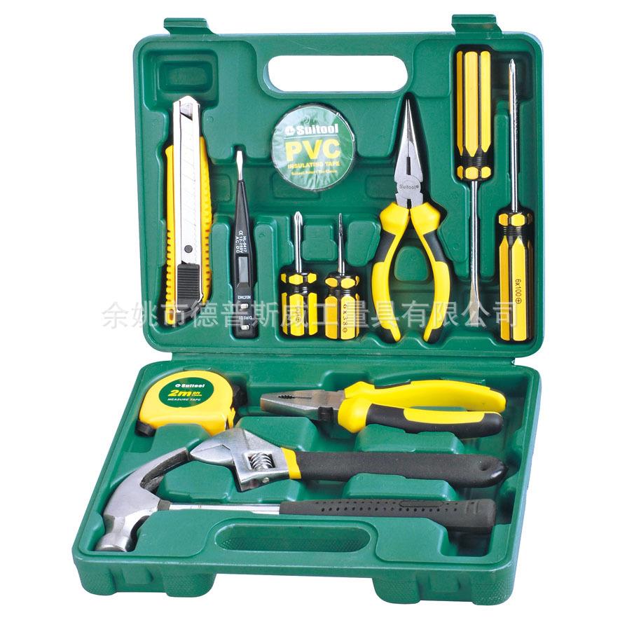 德普斯威13件基本维修组套工具,组合工具，五金工具，家用套装