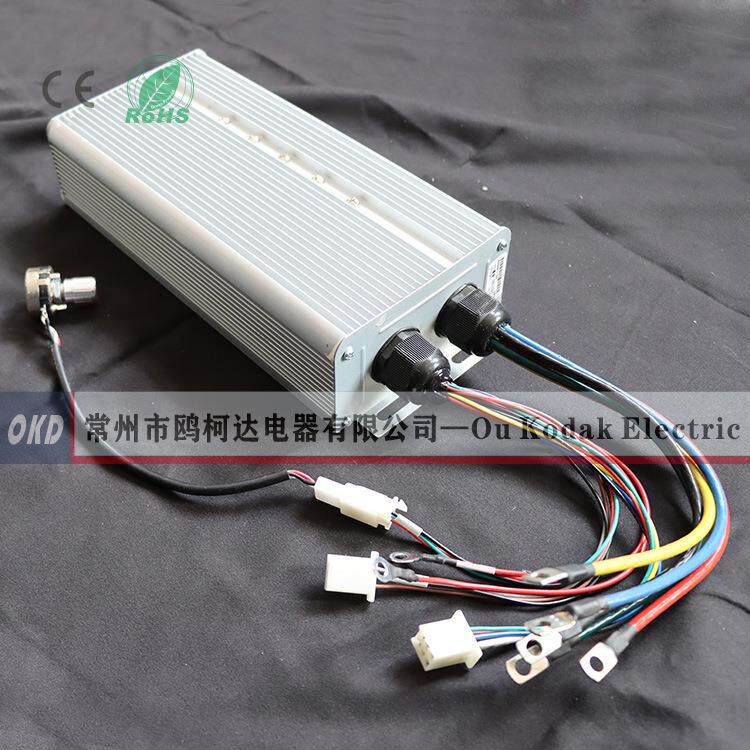 直流无刷电机控制器 驱动器 370Wt12Vt60A可调速正反转 PWM控制