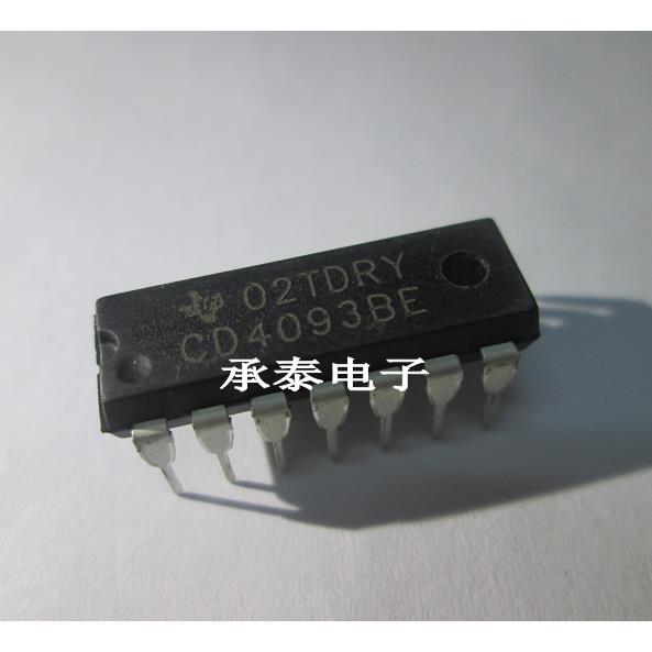 HCF4093BE HCF4093 DIP14 ST CD4093BM CD4093BM96G4 SOP14全新