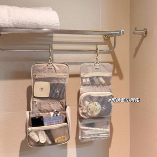 旅行化妆包便携式女2026新外出大容量可拆卸小型无印收纳分区防水