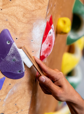 YY Vertical进口攀岩岩点清洁刷软毛便携清理镁粉野攀抱石刷点