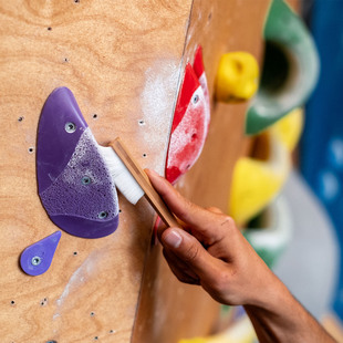 YY Vertical进口攀岩岩点清洁刷软毛便携清理镁粉野攀抱石刷点