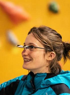 YY Vertical攀岩保护眼镜金属架夹片透视镜专业户外野攀难度护目