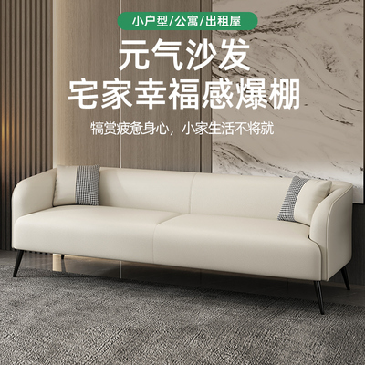 小户型沙发客厅2025新款小沙发免洗小尺寸2米三人出租房屋