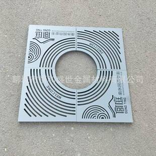 钢板树坑盖板江苏市政园林不锈钢护树篦子镀锌板格栅盖板