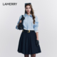 朗美睿拼色短款 H型衬衫 宽松百搭抗皱抗菌百搭25秋季 LAMERRY 新款