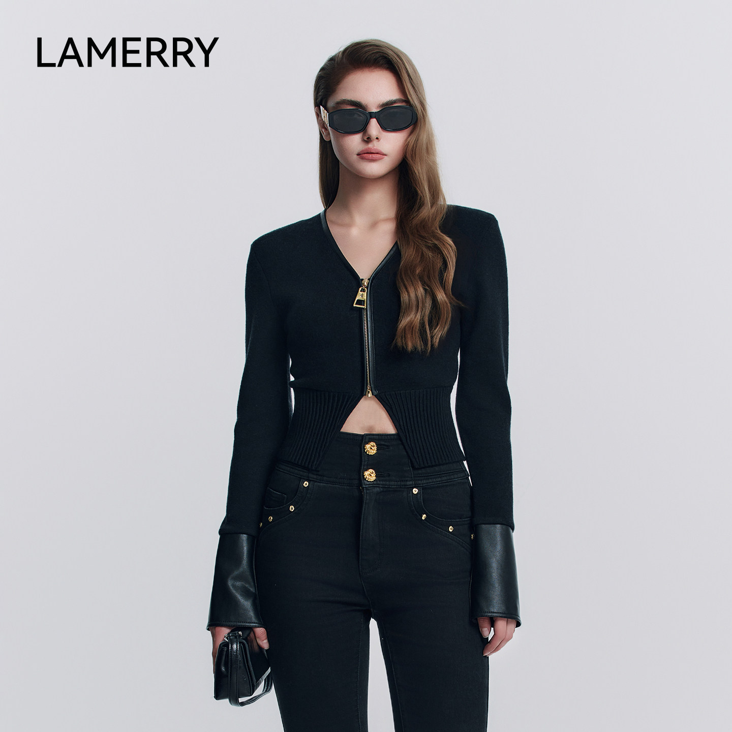 LAMERRY/朗美睿25针织开衫