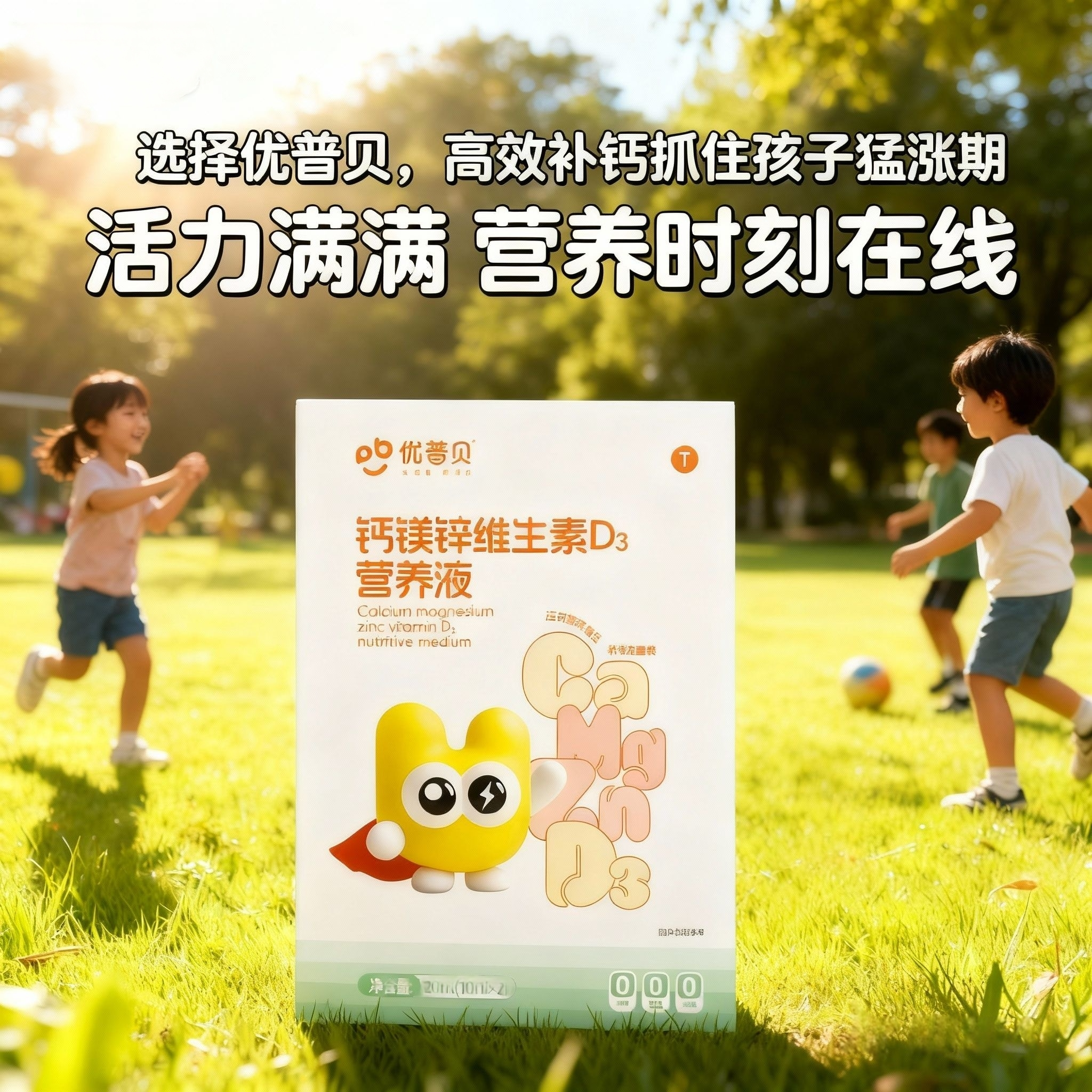 小金条液体钙镁锌婴幼儿通用