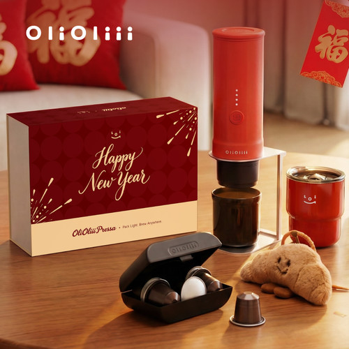 OliOliii便携意式咖啡机爱意礼盒