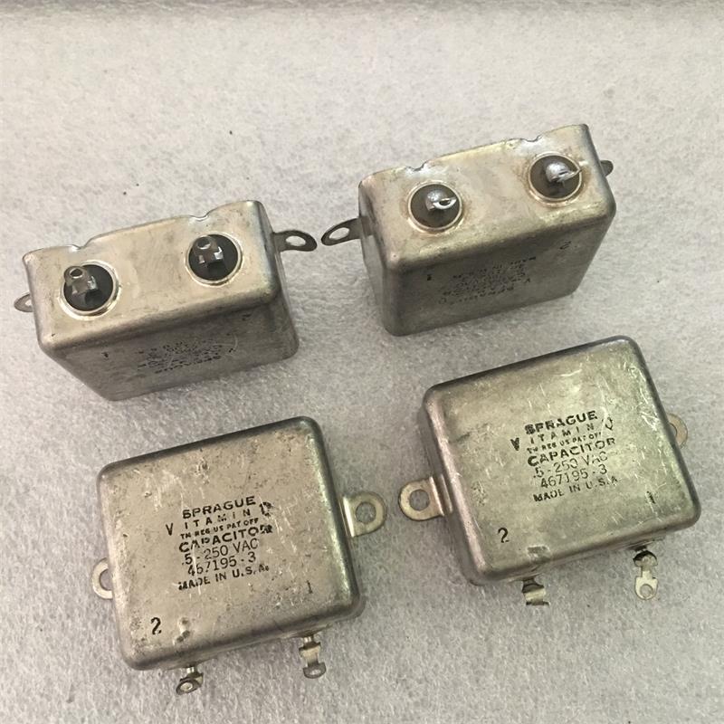 美国SPRAGUE 思碧 VQ 0.5UF 代 0.47uf 250V AC 胆机耦合油浸电容