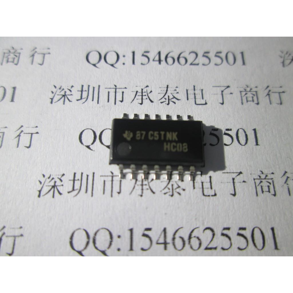 逻辑芯片 SN74HC08ANSR (HC08A) SN74HC08 SOP14中体 全新原装