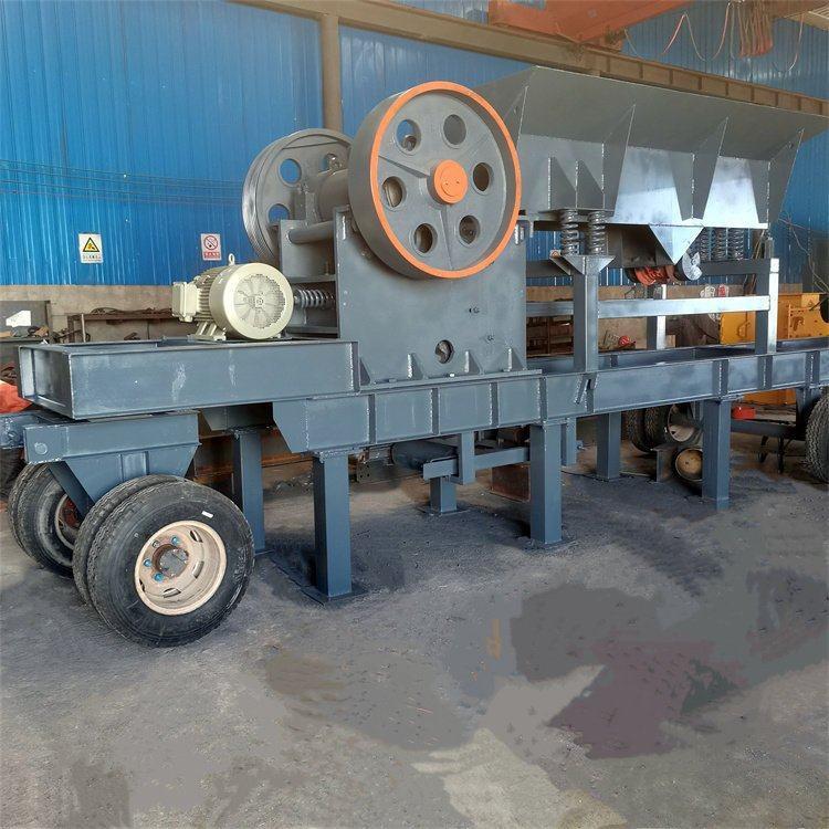 移动颚式破碎机500*750青石石灰石鄂破机大中小型鄂式粗碎机