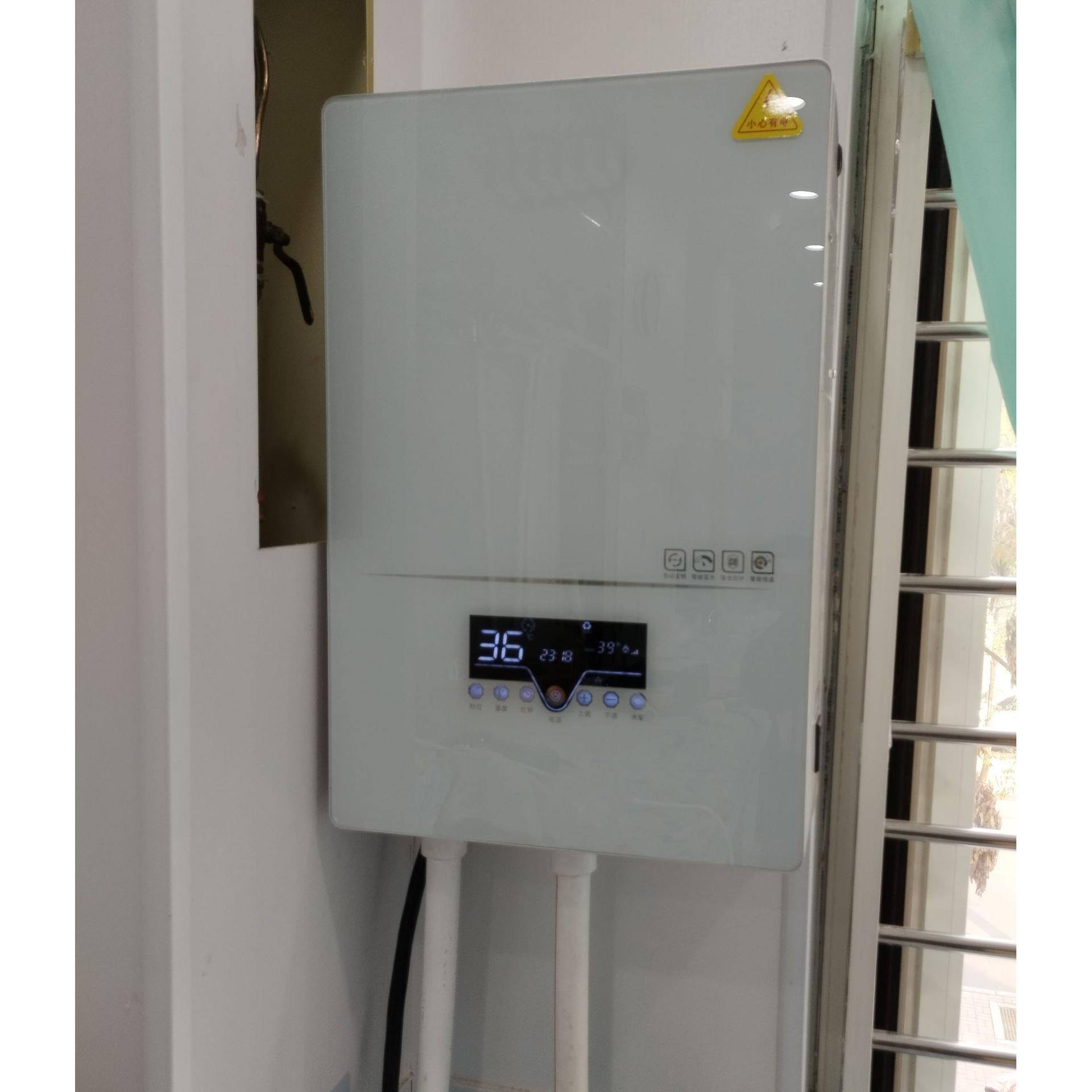 24KW壁挂式电锅炉水流传感器控制可直供热水可循环热水可采暖