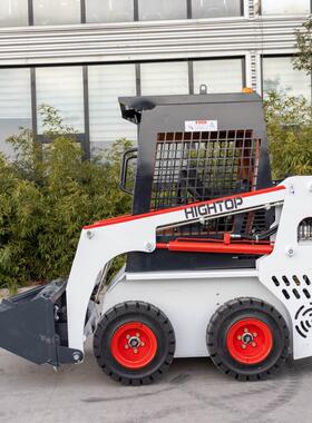 液压先导小型滑移装载机室内拆除搬运多功能装载机wheelloader