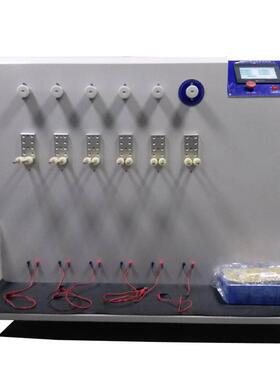 触摸屏360度线材弯折试验机6工位电源线摇摆测试机DC线摇摆弯折机