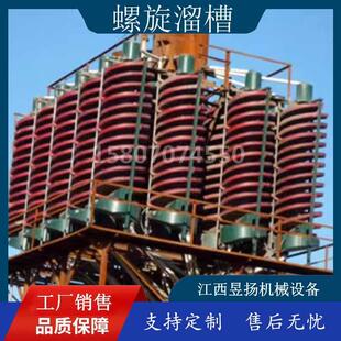 1200玻璃钢螺旋溜槽尾矿钨选矿螺旋溜槽选金选煤矿物泥洗煤设备