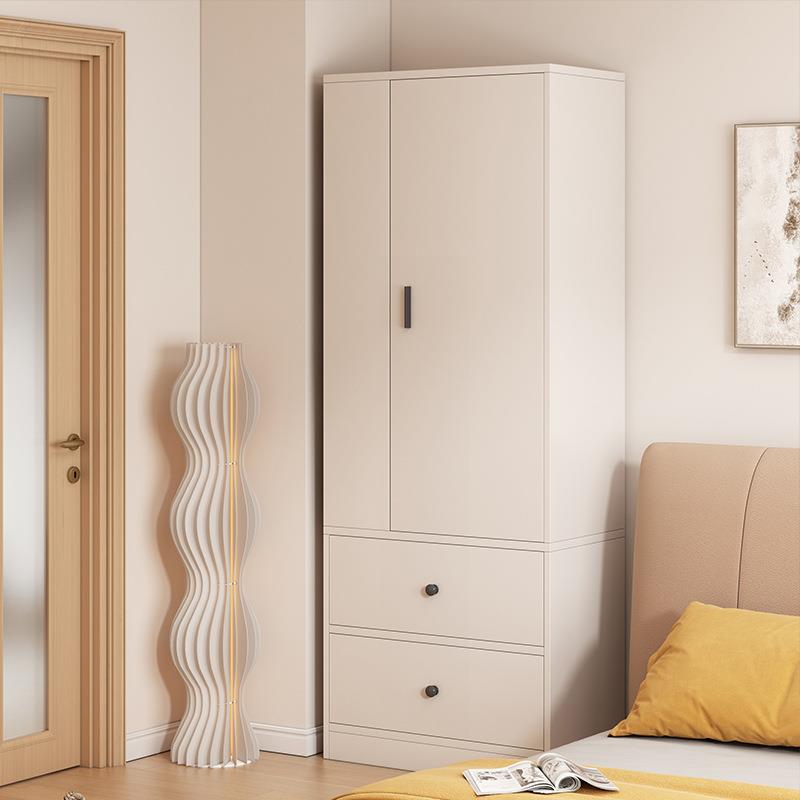 衣柜家用卧室2025新款简易组装推拉门挂衣柜出租房用小型单人衣橱