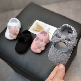子 12个月软底小公F主0 婴幼儿鞋 女宝宝6 春 1岁新生儿步前鞋 童鞋