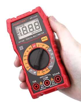 小型万能表家用电工维修多功能数字小万用表高精度智能防烧HT108L