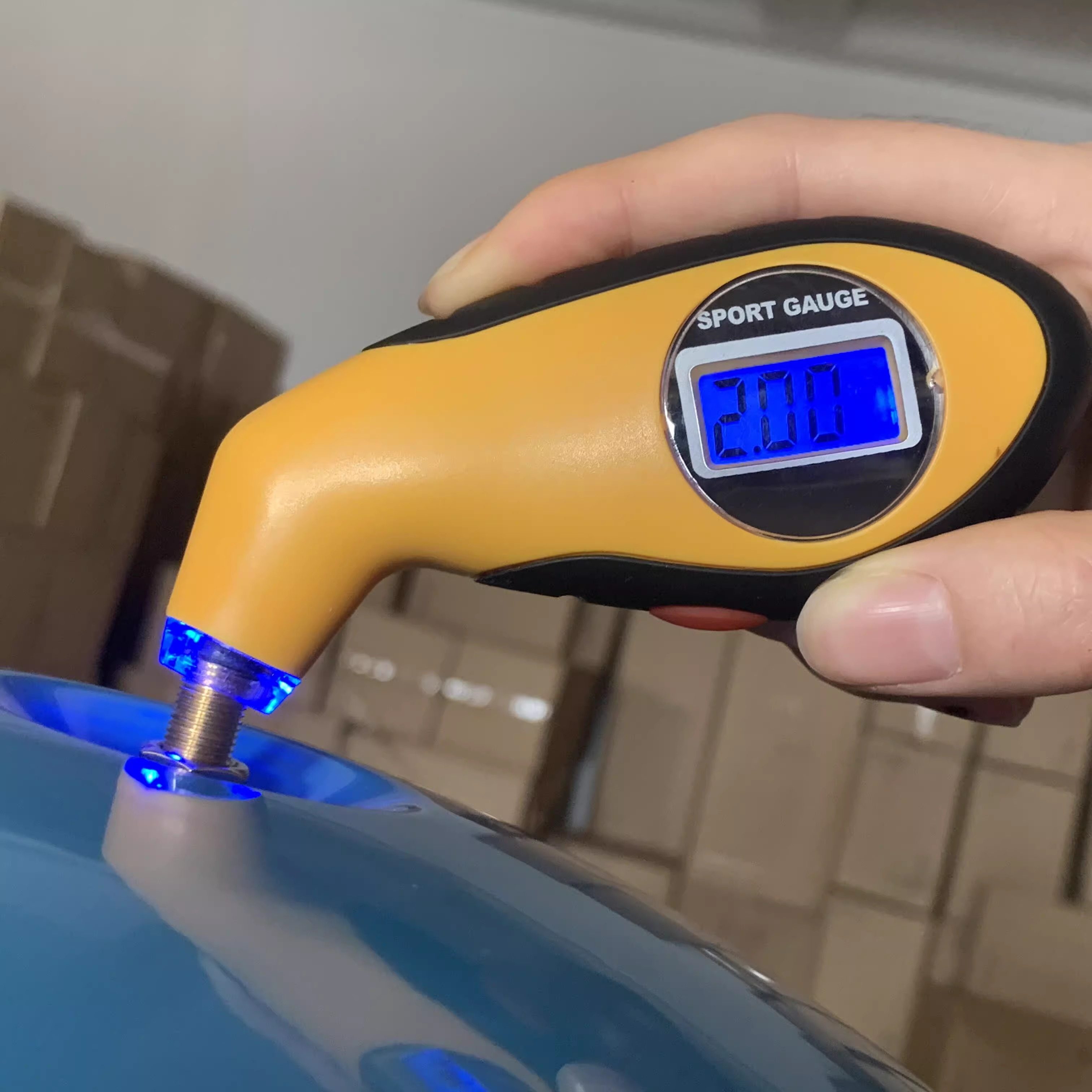 膨胀罐电子数字气压表计