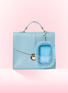 WEGO信封痛包二次元小食量吧唧背单肩手提通勤斜跨包包女款手拎