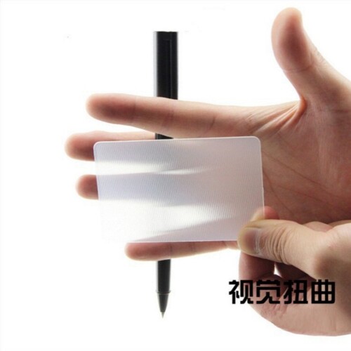 隐形扭曲卡片近景魔术道具视错觉适合新手