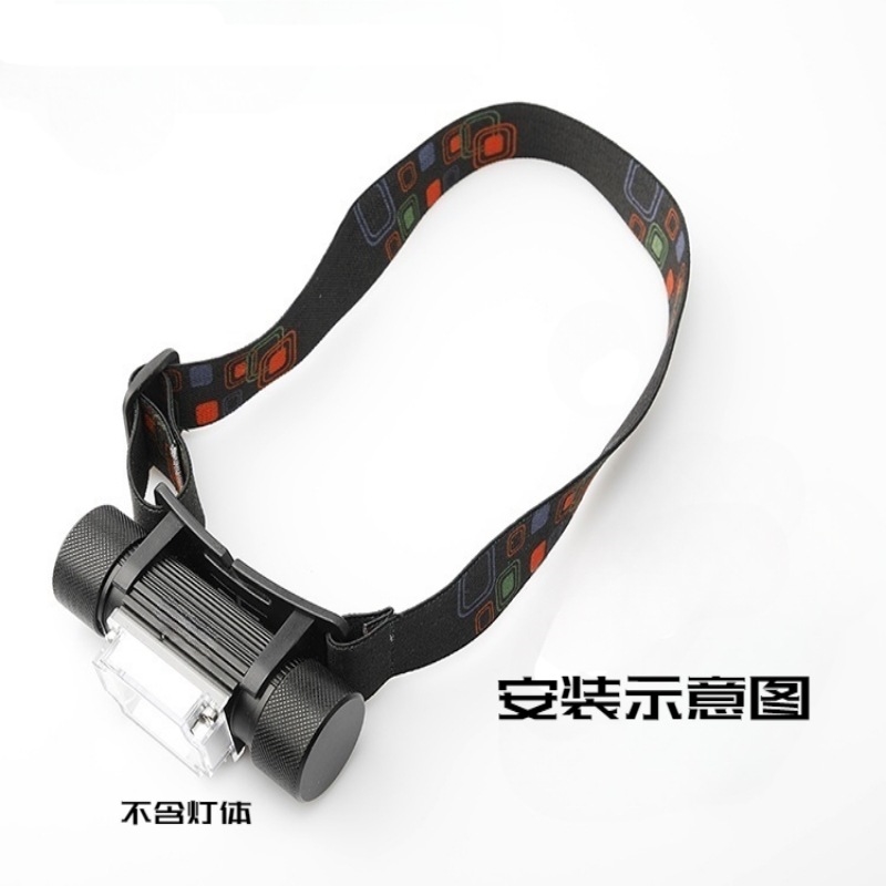 多功能手电头带松紧头灯带子潜水手电筒头灯带子