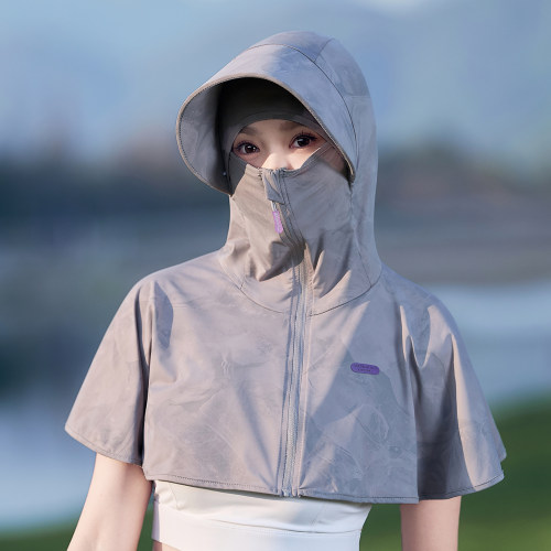 夏季防晒帽女士遮阳帽骑车吹不翻