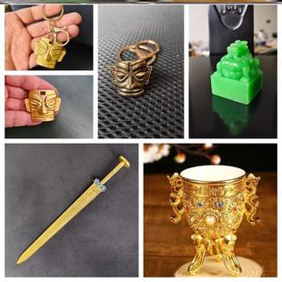 超自然行动组周边祈愿圣杯天下第一剑鬼玺纵目面具实物手办模型