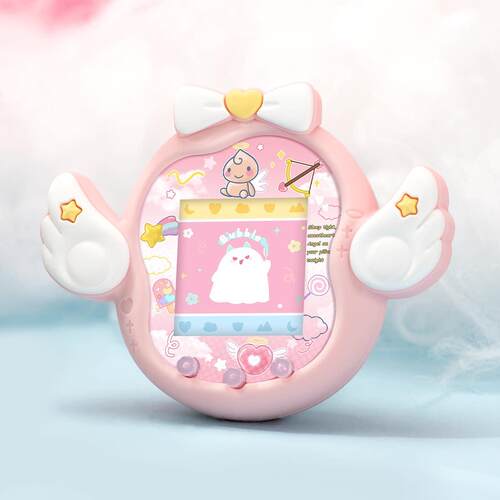 拓麻歌子tamagotchi uni天使硅胶保护套送面板纸防尘塞可爱创意