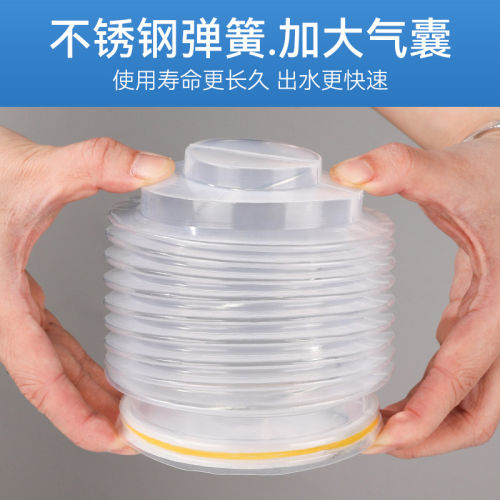 纯净水桶手压式饮水器桶装水抽水器手动饮水机按压水器出水量大