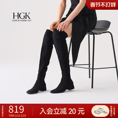 HGK夜皇后显瘦骑士靴