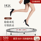 新款 单鞋 黑色高跟鞋 女鞋 女气质高级不累脚尖头通勤大码 HGK小蹦床