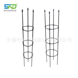 花支柱 花架绿萝爬藤架园艺包塑钢管盒装 月季 可拆装