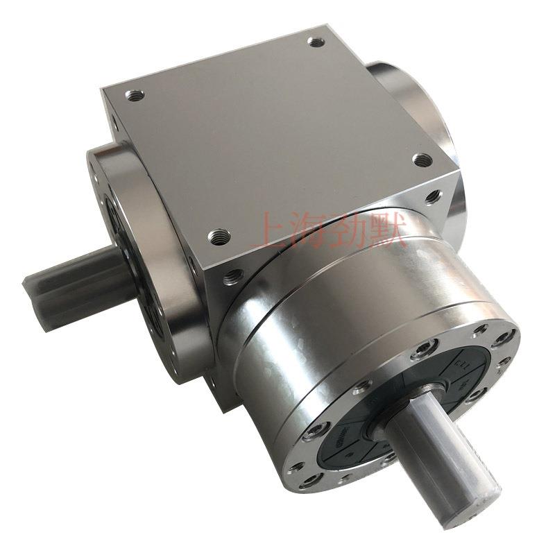 AT00-H-1精密换向器9服0°伺角9器直角中空转向器螺旋伞齿AT090转