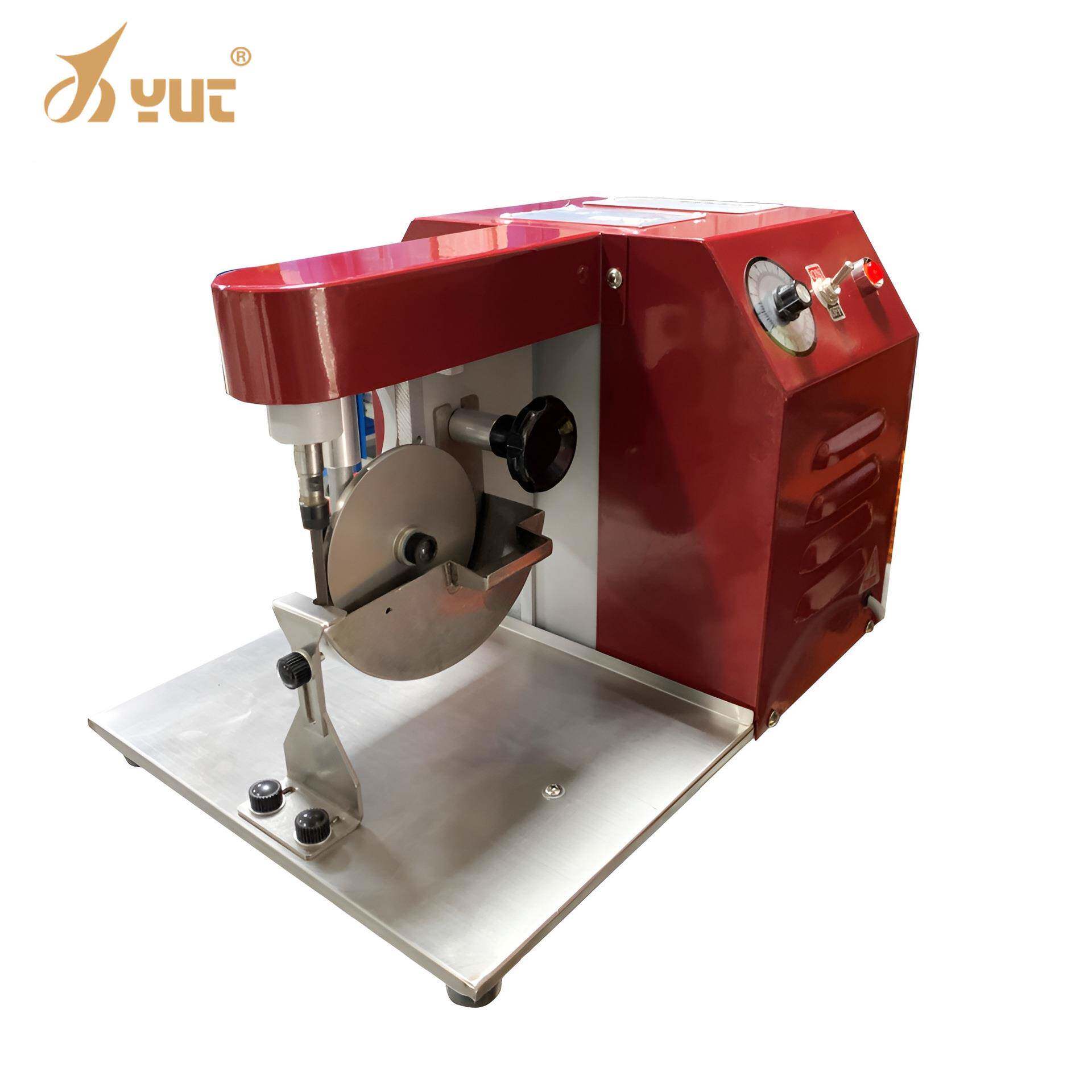 自动调革速边油边机一机半多用皮皮单具皮包YT-162油边机半自动涂