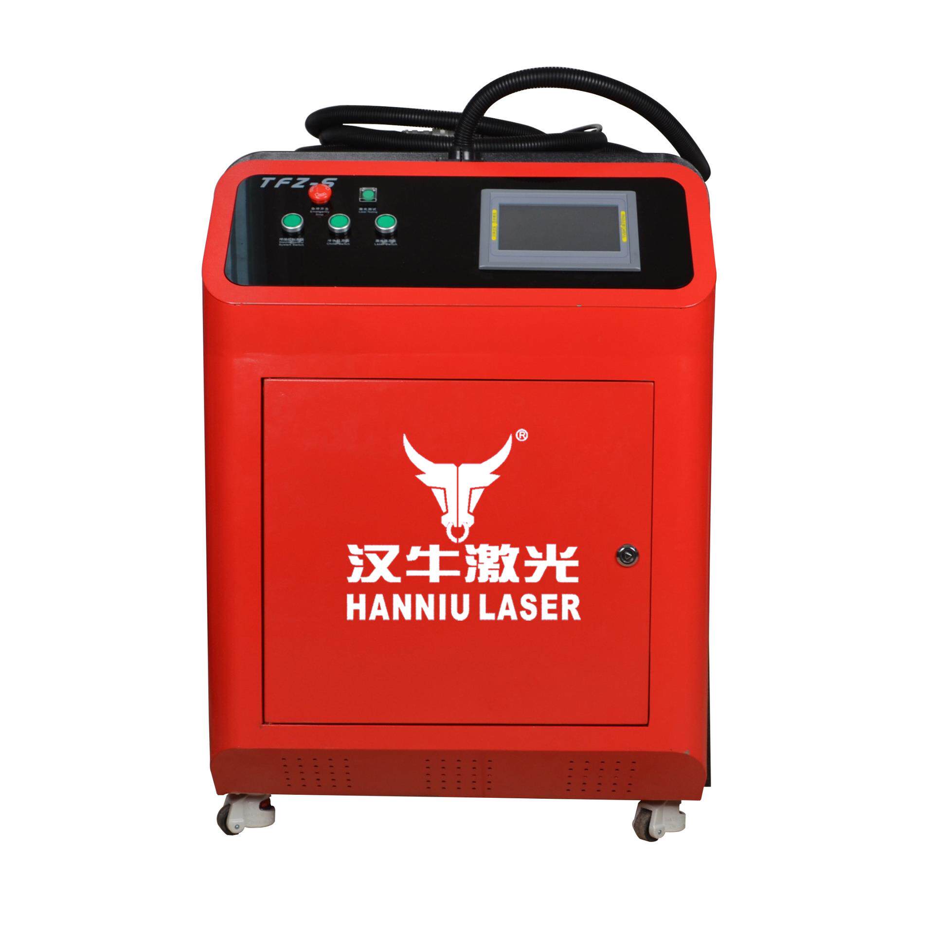 广州汉牛激光1000瓦光纤手持激光焊接机TFZ-S1000W铝焊接