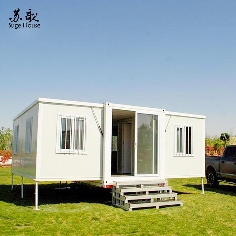 生产厂家直销钢结构双翼折叠扩展箱打包箱集装箱活动房可出口