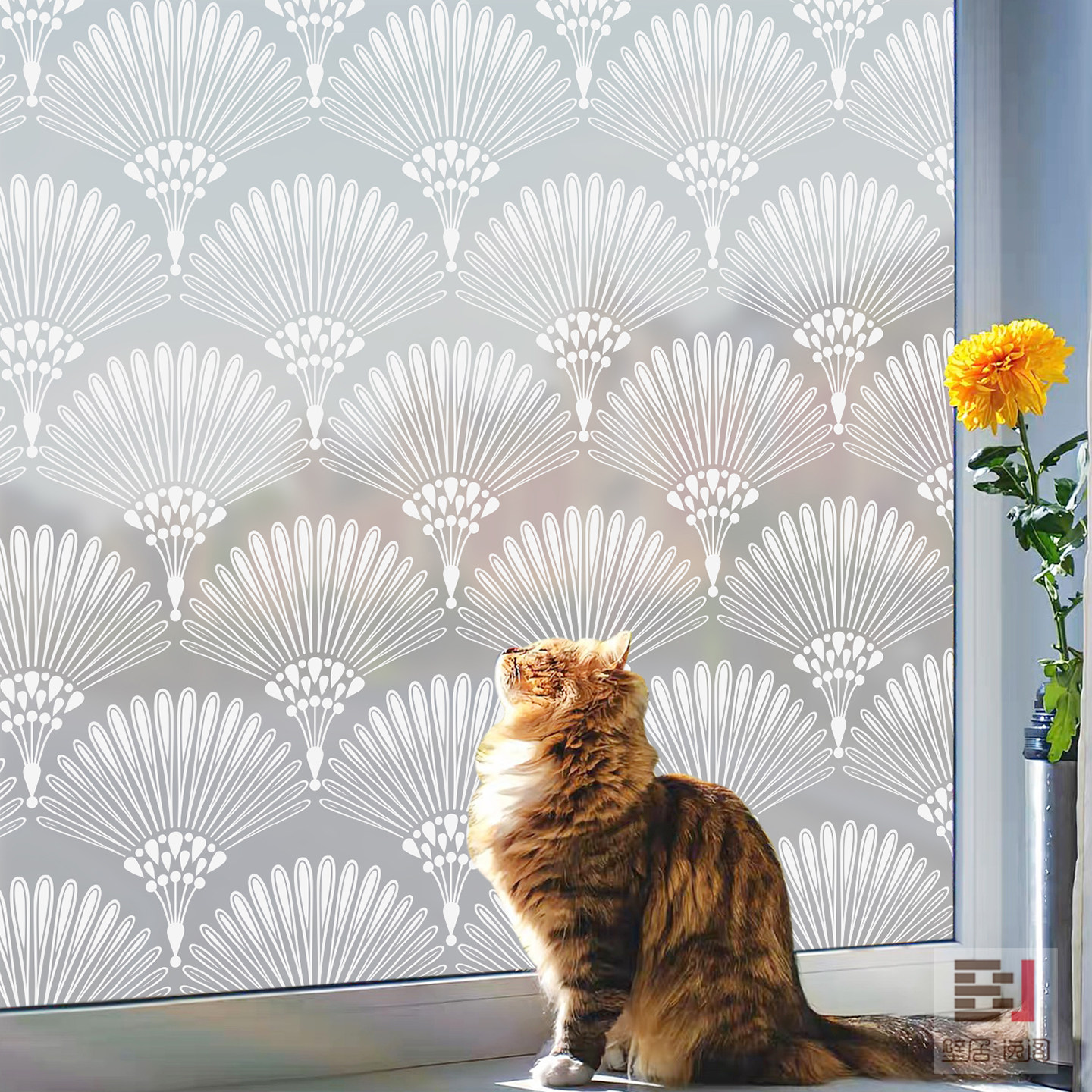 法式双面同色静电玻璃贴膜