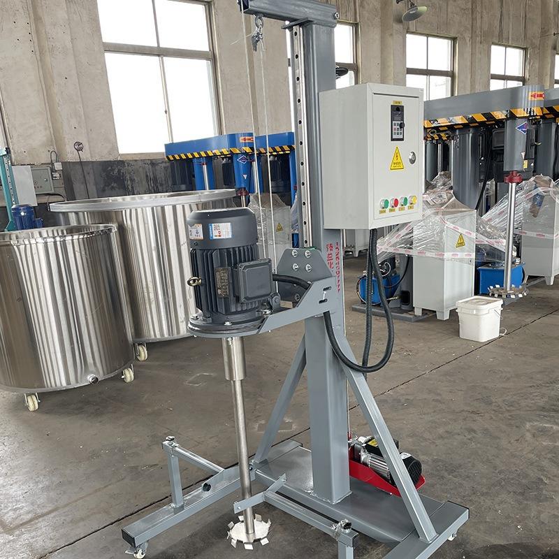 厂家供应实验室用分散搅拌机小型分散机变频变速涂料油漆搅拌机