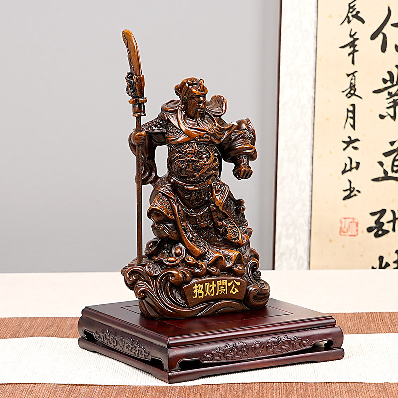 红酸枝浮雕实木底座红木雕刻财神茶壶观音奇石长方形盆景木质托架