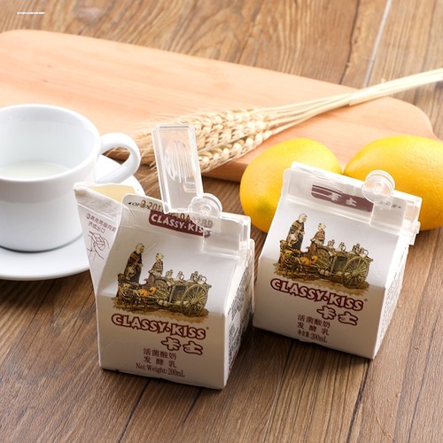 创意 牛奶密封夹 饮料盒封口夹可伸缩饮料盒纸盒保鲜夹 2枚入