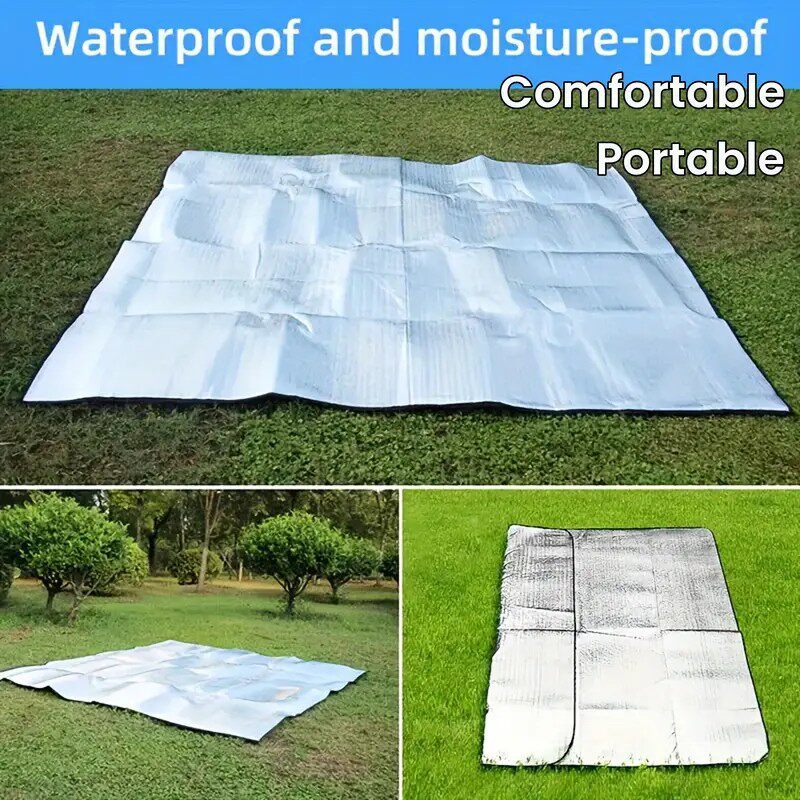 铝膜垫户外防潮垫帐篷草地垫加厚单人双人3人-4人大爬行垫野餐垫