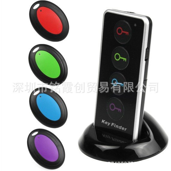 无线钥匙寻找器一拖四 手机搜寻器寻物器 仿丢器 key finder