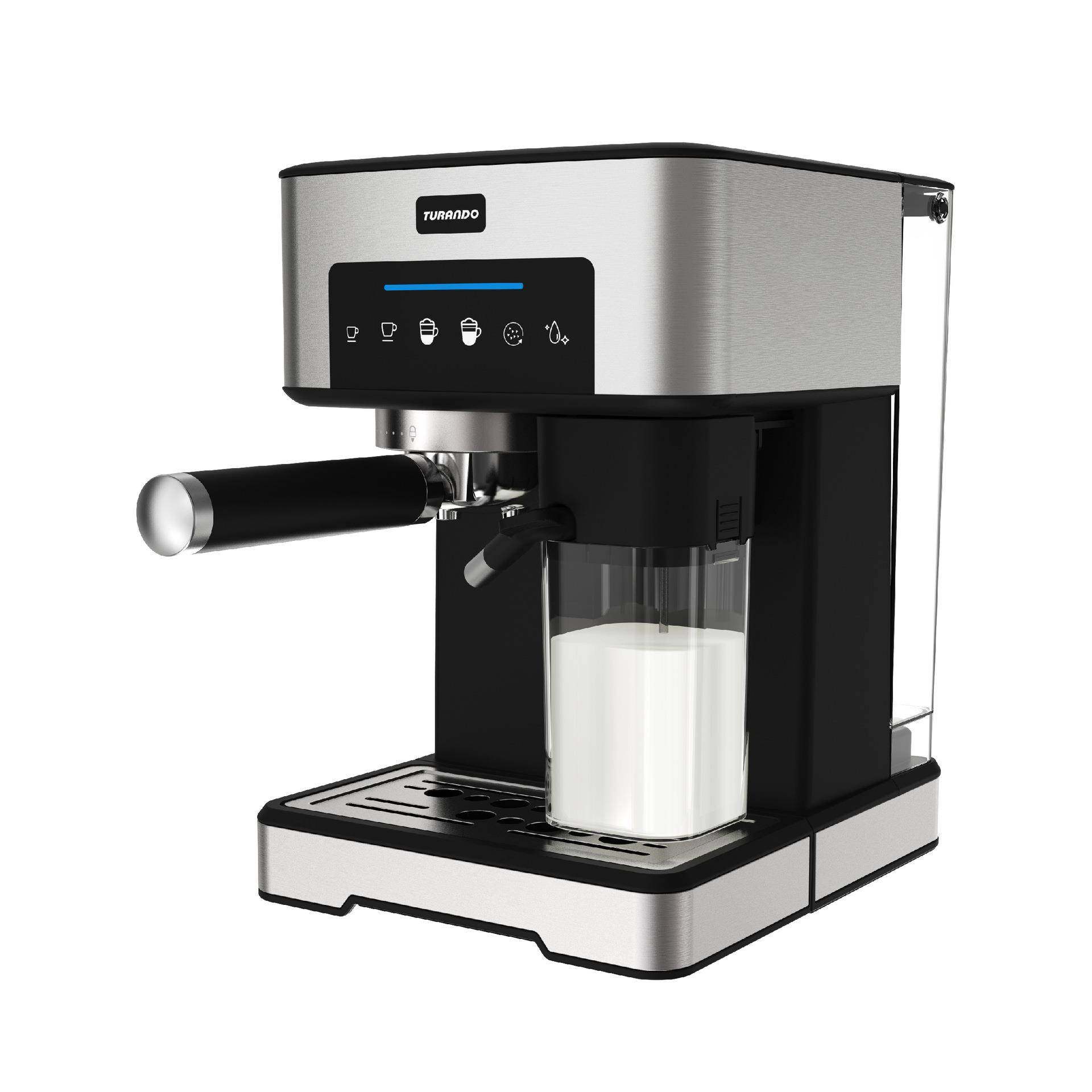 跨境家用全半自动一键奶咖拿铁奶箱20bar欧英美规意式咖啡机,厨房电器,其他商用厨电,淘宝优惠券,粉丝福利购,淘宝优惠卷