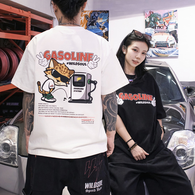 暴躁小豹GASOLINE重磅T恤